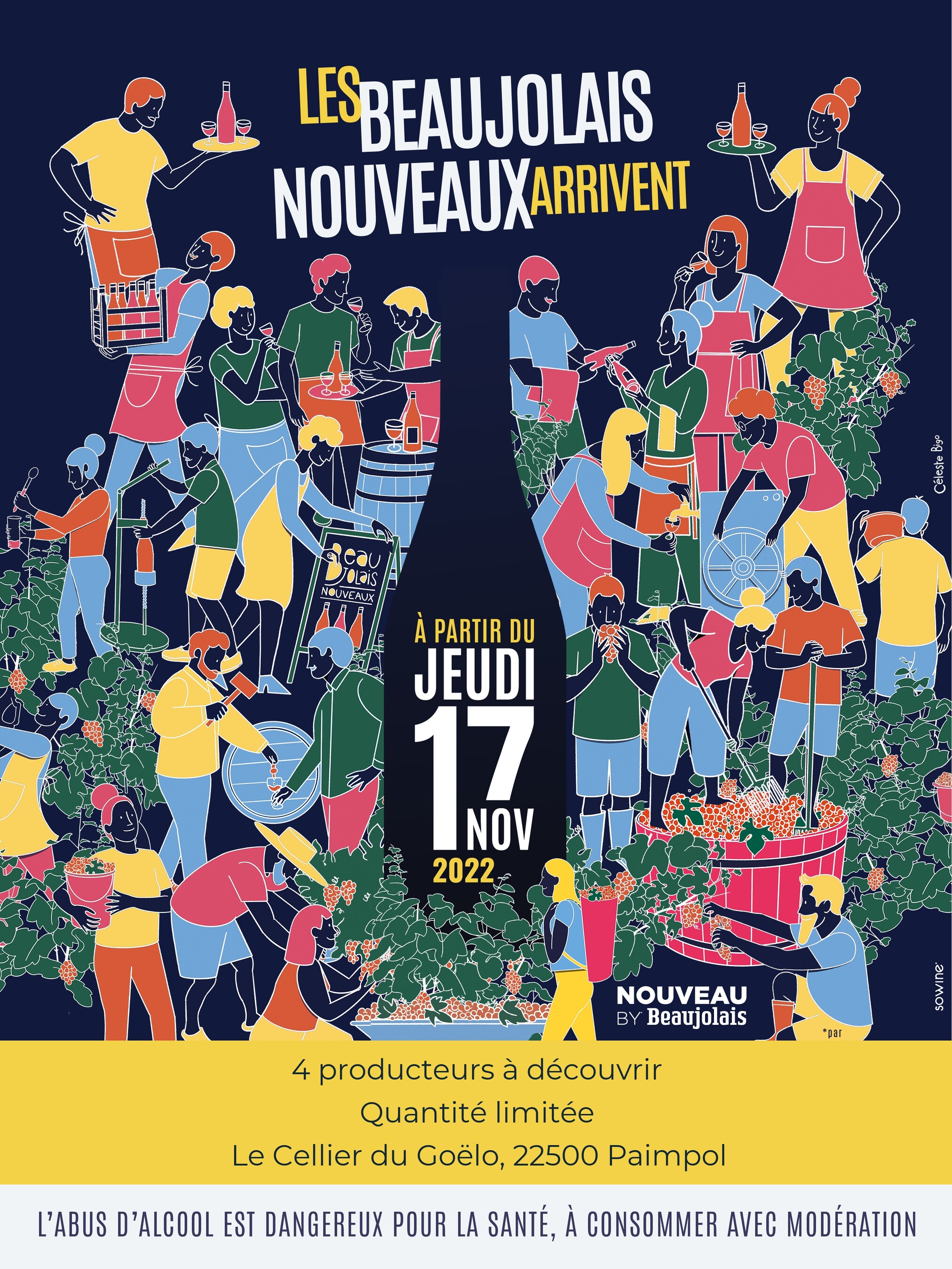 Les beaujolais nouveaux arrivent